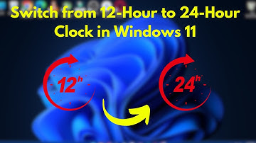 Switch from 12-Hour to 24-Hour Clock in Windows 11 – Quick Tutorial (Urdu/Hindi)