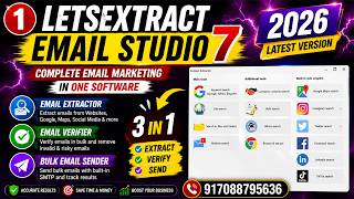 Email Scraper from Website – Extract Emails with LetsExtract Email studio 7 screenshot 4