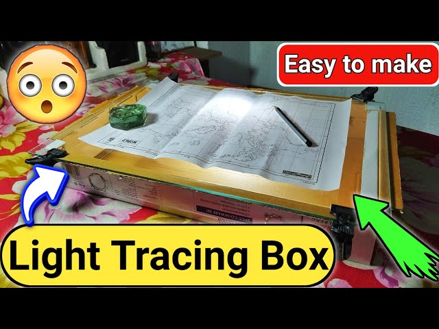 How to Make a Light Tracing Box, Light Tracing Geography