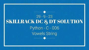 29-9 SKILLRACK DAILY CHALLENGE AND DAILY TEST SOLUTION | C++ | java | python