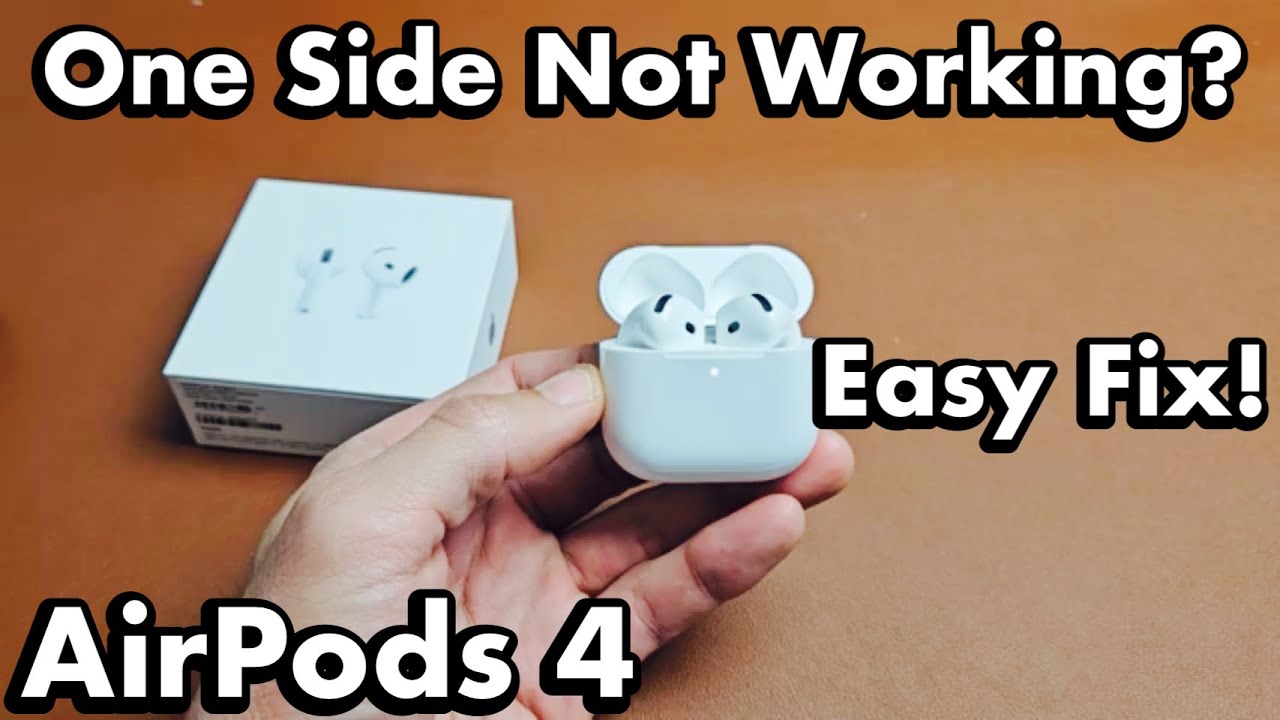 AirPods4 片耳 Apple エアーポッズ4 Apple純正 AirPods 第4世代 左耳 新品