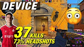 device inferno faceit game 73% HS! 🔥 CSGO device  POV