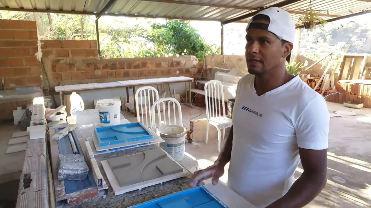 passo a passo de como  fazer as  suas placas cimenticia 3D#Wesleyconstrução