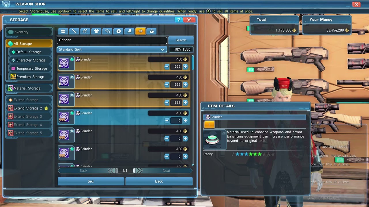 [PSO2 NA] How to make over 100+ Million Meseta in 1 minute. (Free To Play)