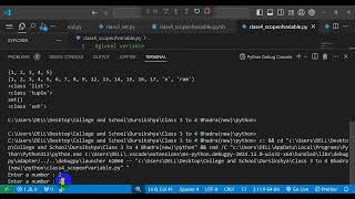 4  variable scope, lambda, recursive, exception