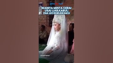 VIRAL Pengantin Wanita Langsung Minta Cerai Seusai Ijab Kabul, Ngaku Dilecehkan Pengantin Pria