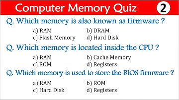 Computer Memory Quiz | Computer Awareness #outputdevices #computerawareness #computerquiz #computer