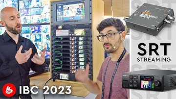NEW Blackmagic SRT Streaming Update | Blackmagic Design at IBC2023