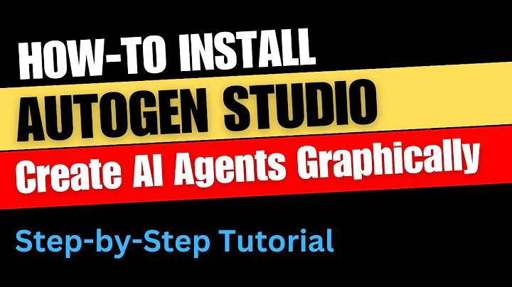 Install AutoGen Studio Locally on Windows - Create AI Agents Graphically