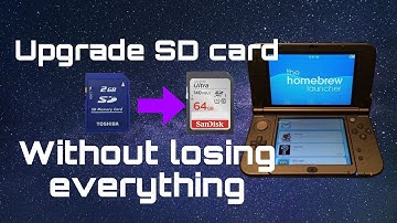 Hoe je de SD-kaart op een gemodificeerde 3DS kunt upgraden zonder games en CFW te verliezen!