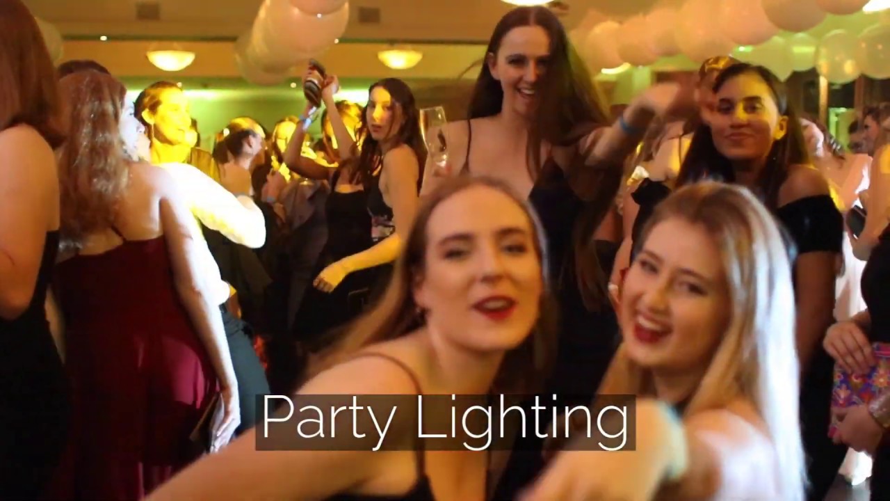 Party Lighting || G&M Event Lighting Hire