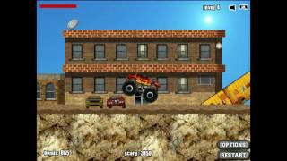 Monster Truck Demolisher gameplay 2017 level 4 screenshot 2