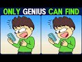 【Find the Difference】 Genius can find all differences !