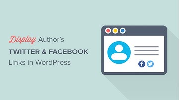 How to Display Author’s Twitter and Facebook on the Profile Page