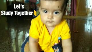 Cute baby studying || genius baby video || by my cute munchkin Cute baby studying || genius baby video || by my cute munchkin