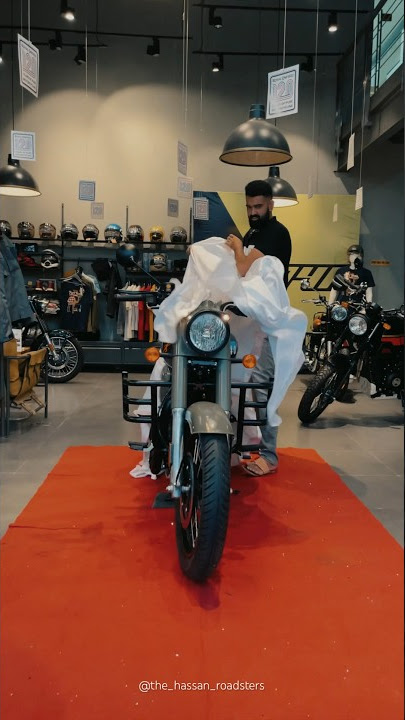 Taking delivery of Royal Enfield Classic 350🔥🔥🔥