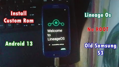 How I installed android 13 on Samsung S3😱