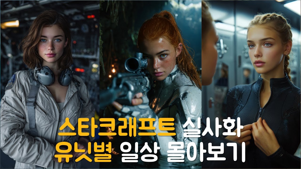 스타크래프트 유닛별 일상 & 데이트 몰아보기