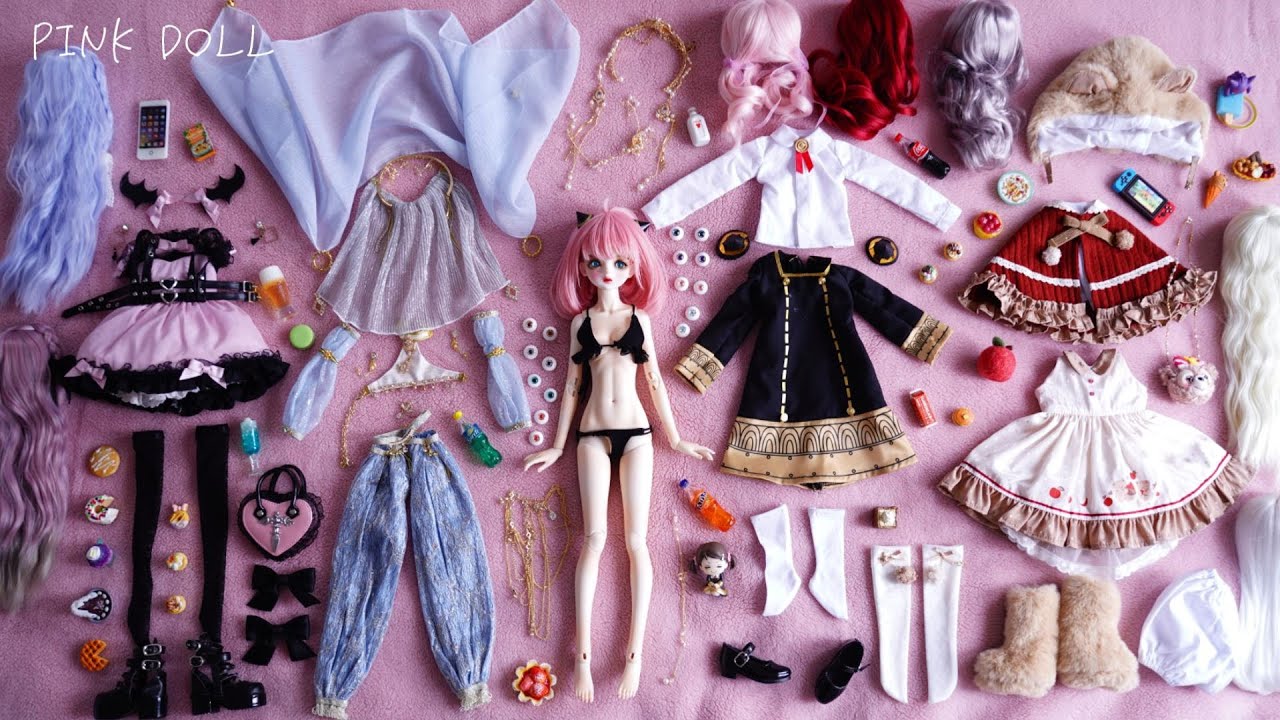SPY×FAMILY Anya BJD DOLL Unboxing Dress Up - YouTube