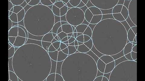 Centroidal Apollonius diagram (Additively weighted Voronoi diagram) on the Surface of a Sphere