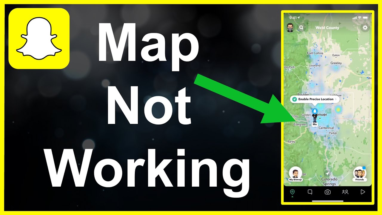 How To Fix Snapchat Map Not Working