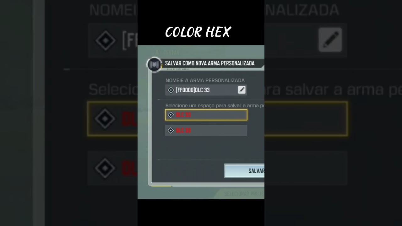 CODM COLOR TRICK 