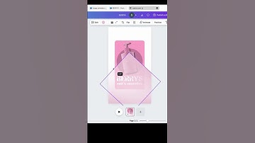 Day 37 || 100 Days 100 Design Hacks with Canva 🌹 #canva #canvadesign #canvatutorial #challenge
