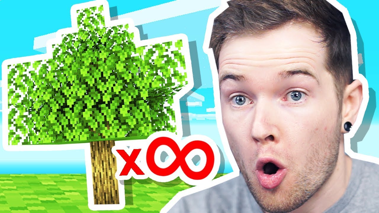 I Planted INFINITE TREES in Minecraft Hardcore! #TeamTrees