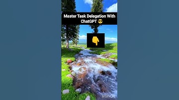 Task Delegation Using ChatGPT 😎 | see caption 👇 #chatgpt #shorts #ytshorts #job #ai #trending #views