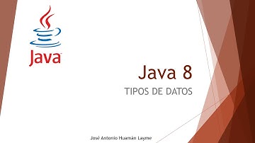 Curso Java con Eclipse - Tipos de datos. Video 3