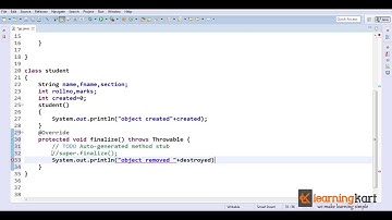 gARBAGE COLLECTION IN JAVA