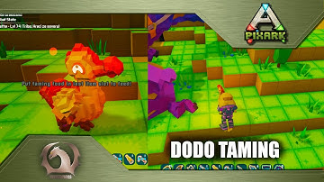Pixark - Dodo taming