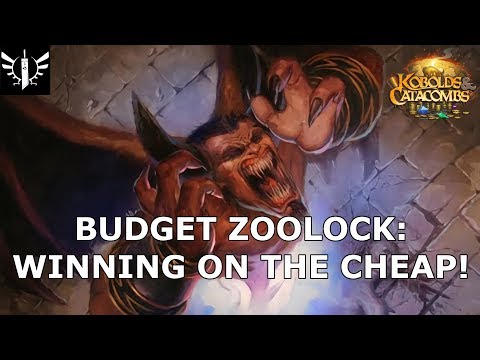 Budget Zoolock: Winning on the Cheap! - [Hearthstone: Kobolds & Catacombs]