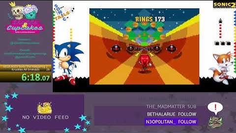 Speedrun WR Attempt: SEGA AGES Sonic the Hedgehog 2 w/Knuckles All Emeralds - First WR in Category!