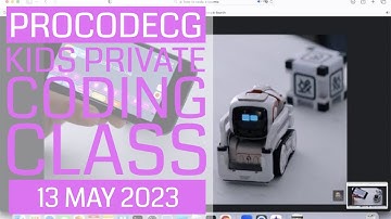 ProCodeCG Kids Private Coding Class - Flurin & Corsin - 13 May 2023
