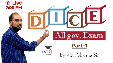 DICE (पासा ) || Reasoning Class || All Gov. Exam || By Vitul Sir || Study IQ