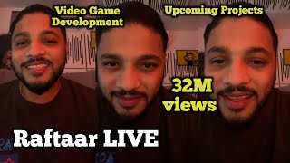 Raftaar Latest LIVE | Talking about Upcoming Projects | 32M Insta Reel
