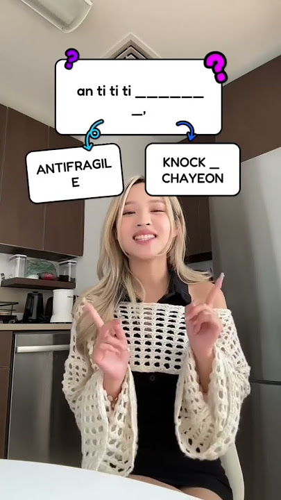 kpop lyrics singing challenge