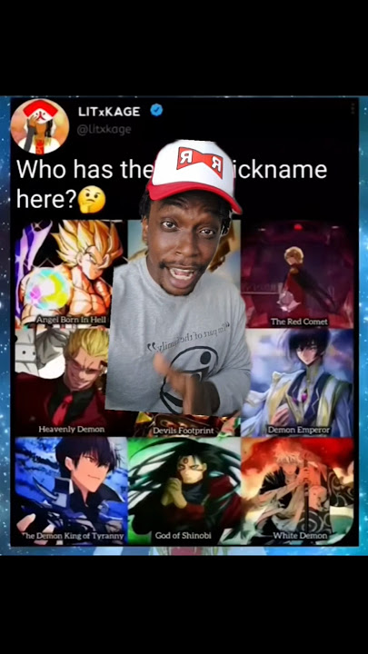 THE FINAL ANIME NICKNAME ROYALE!!! #shorts #memes #anime #manga #dbz #naruto #onepiece #rant