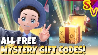 TOP 7 FREE GIFT CODES in Pokemon Scarlet & Violet! (Working December 2023, NO DLC NEEDED)