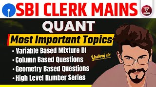 SBI Clerk Mains 2022 | Variable DI | Geometry | Column Question | No. Series | Yashraj Sir | Veteran