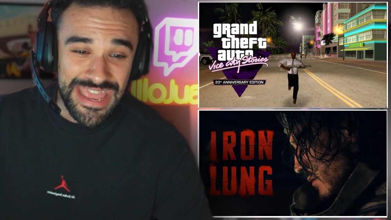 Illojuan reacciona a GTA vice city stories remaster e Iron Lung pelicula