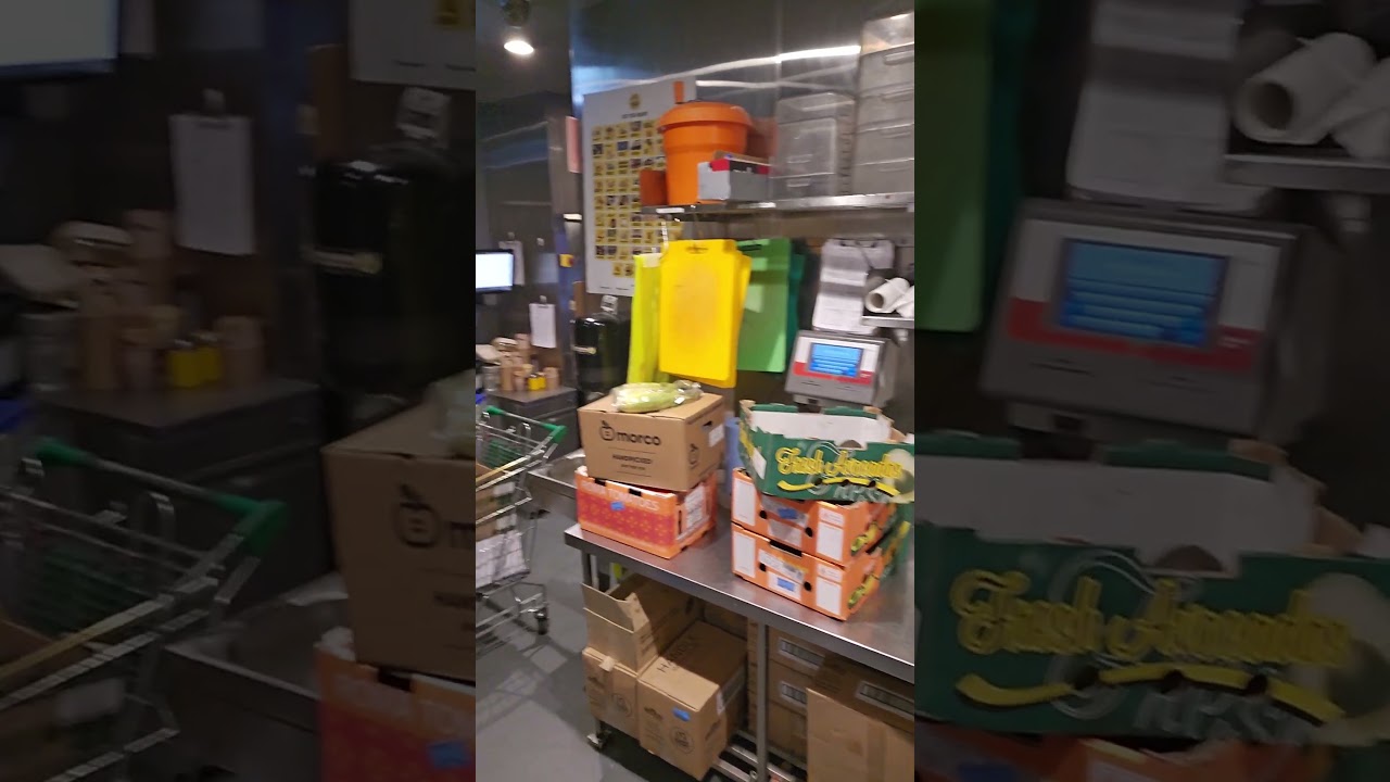 morning prep in a Mexican restaurant 