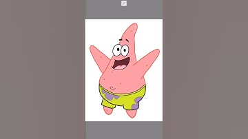 Easily draw PATRICK STAR | SpongeBob #art #trend