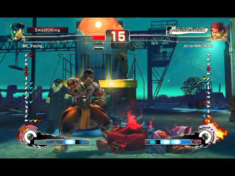 Ultra Street Fighter IV battle: M. Bison vs Evil Ryu