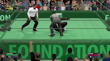 Def Jam 2K17 - Slick Rick vs Baxter - Foundation