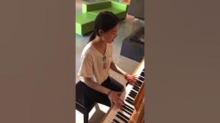 Finally I found piano at Switzerland hotel