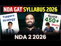 कितना क्या पढ़ना है😱 How to prepare for GAT for NDA 2 2026? Complete Guide! Learn with Sumit
