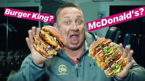 Markus Rühl reagiert: MCDONALD´S VS. BURGERKING (MÄKDONNELT VS. BÖRGERKING)
