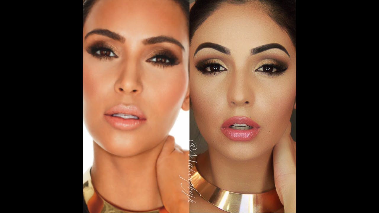 Maquillaje inspirado en kim Kardashian/Como maquillarse como kim kardashian